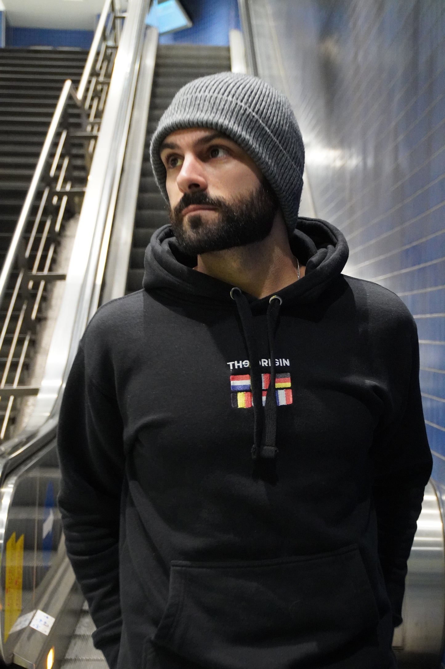 Sudadera The Origin negra