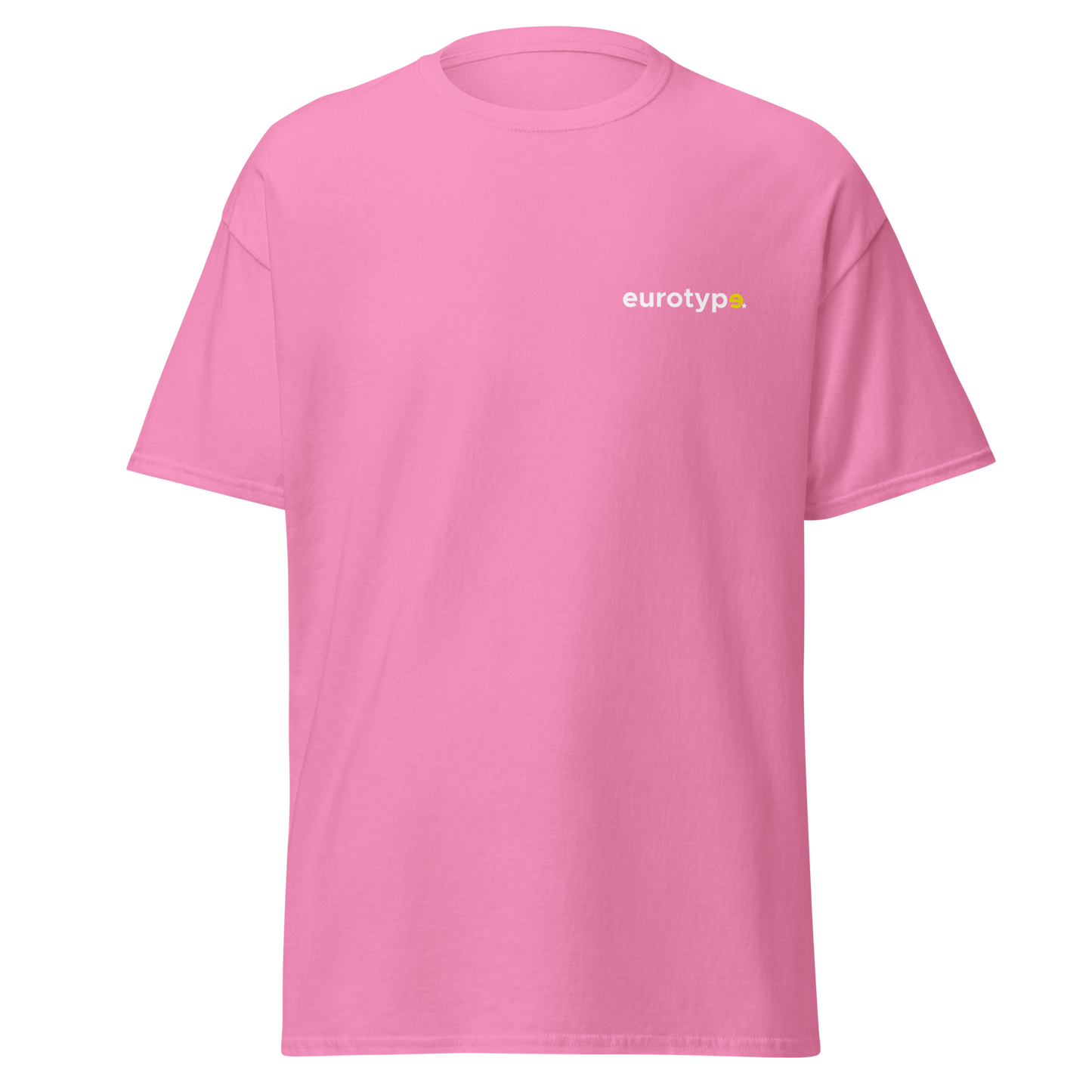 Camiseta básica eurotype rosa