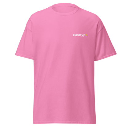 Camiseta básica eurotype rosa