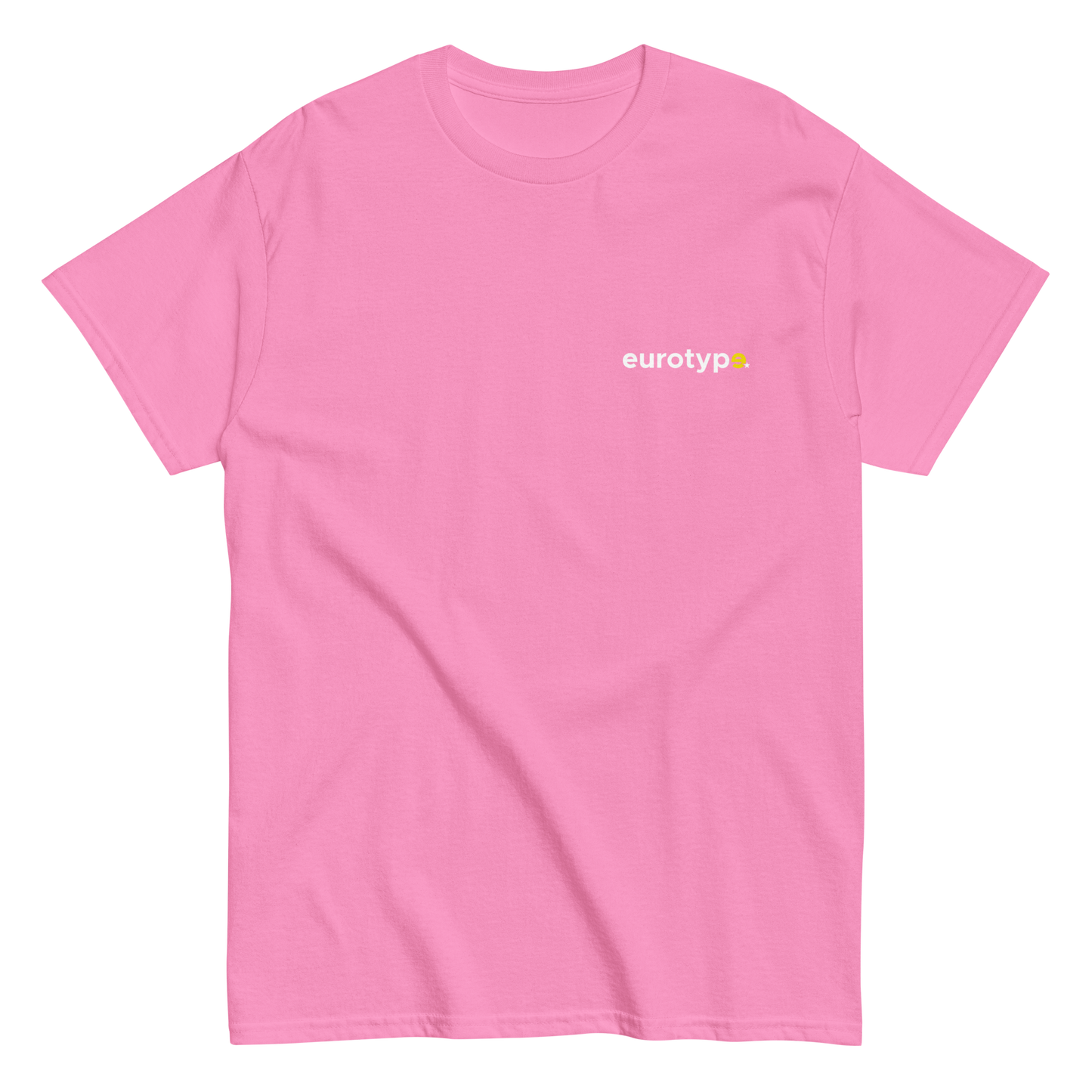 Camiseta básica eurotype rosa