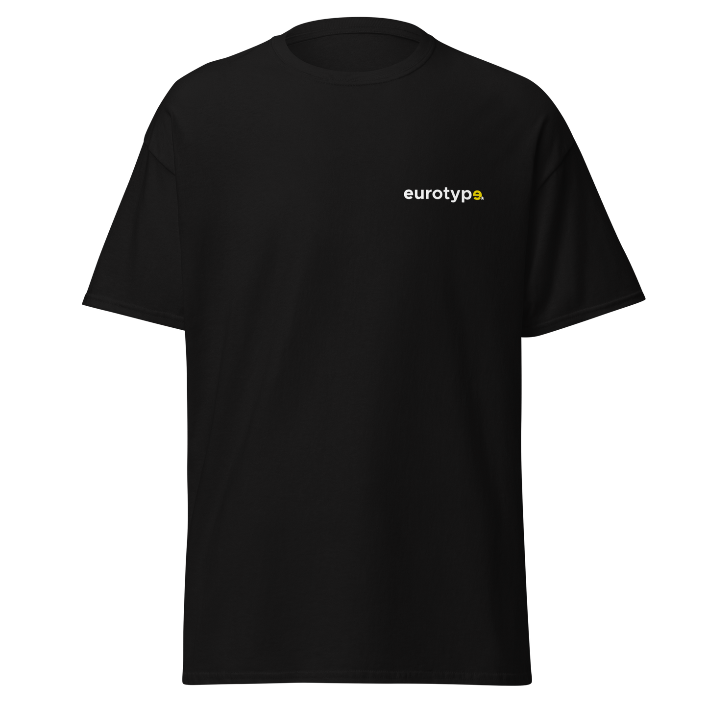 Camiseta básica eurotype negra