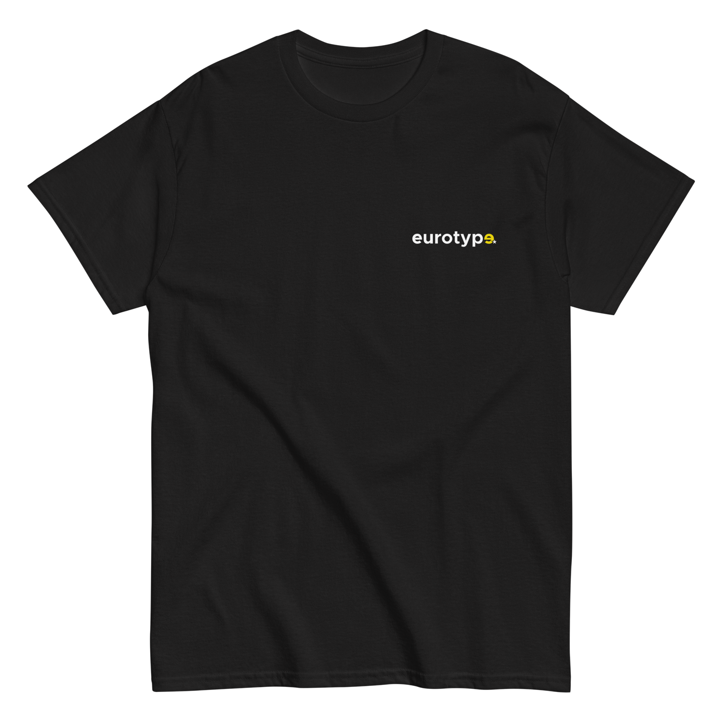 Camiseta básica eurotype negra