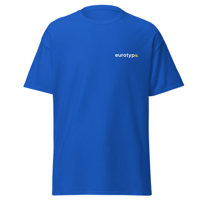 Camiseta básica eurotype azul