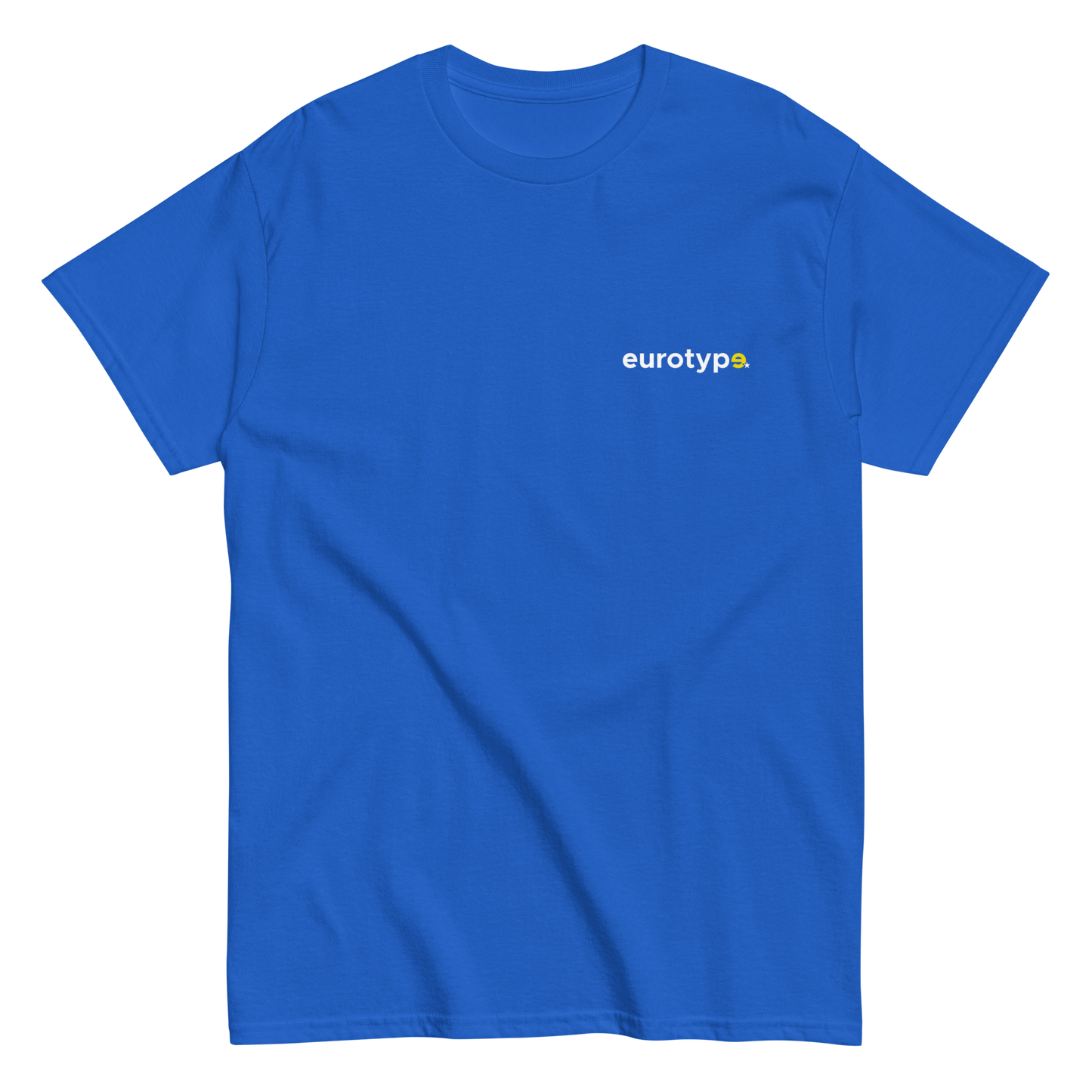 Camiseta básica eurotype azul