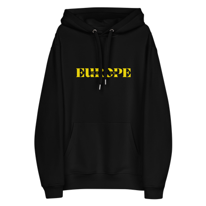 Sudadera Made in Europe negra-dorado