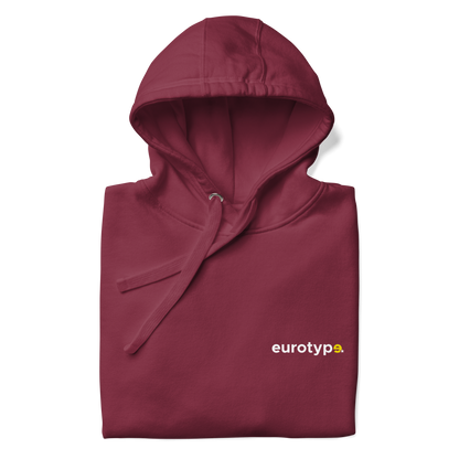 Sudadera eurotype granate