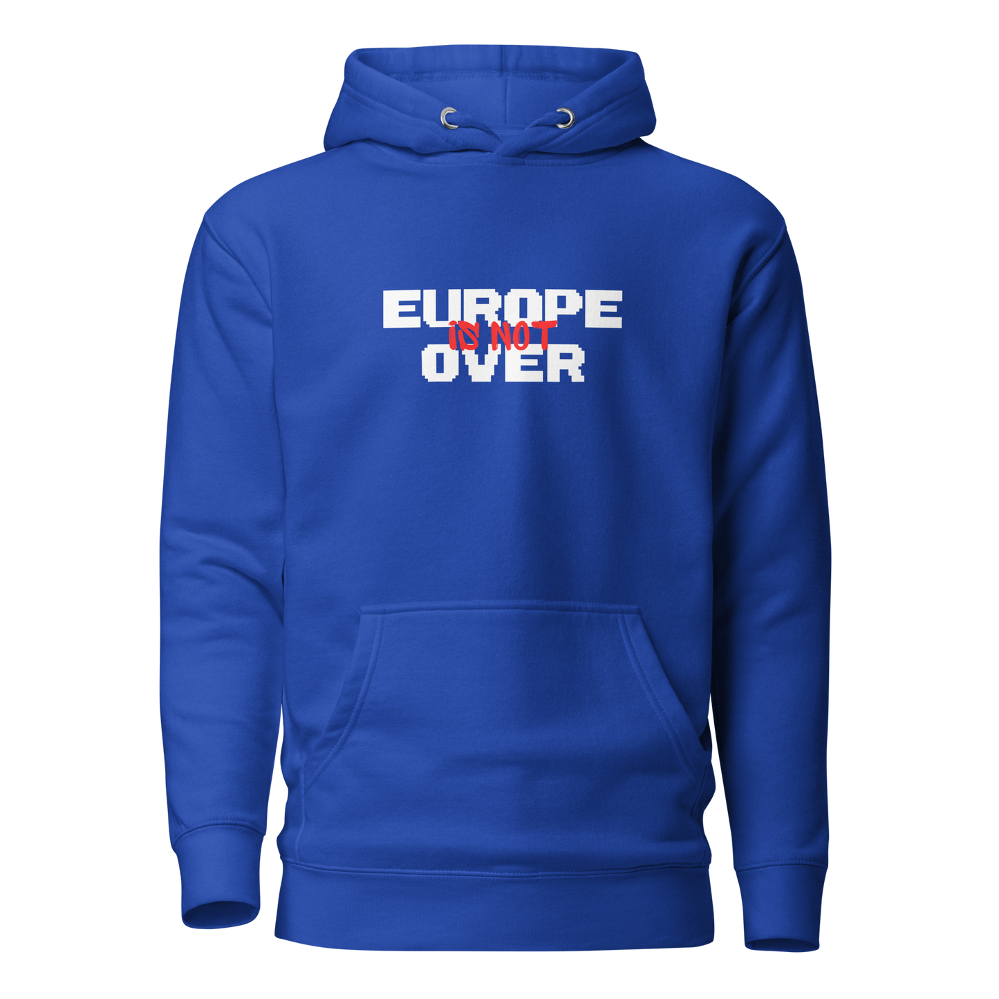 Sudadera Europe Is Not Over azul