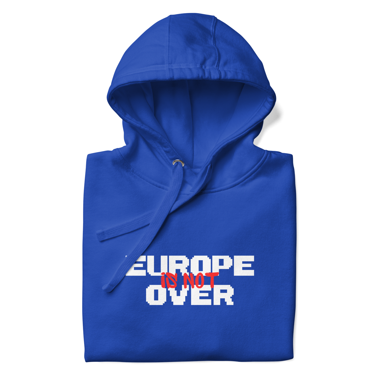 Sudadera Europe Is Not Over azul