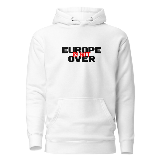 Sudadera Europe Is Not Over blanca