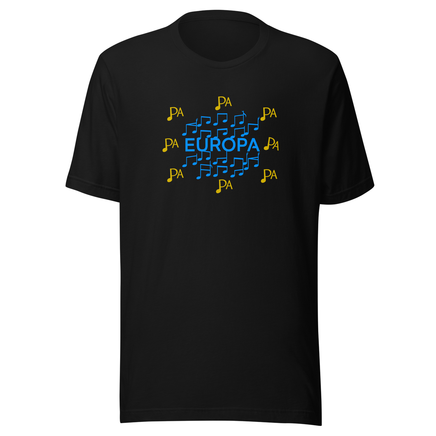 Camiseta Europapa negra