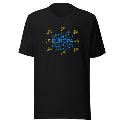 Camiseta Europapa negra