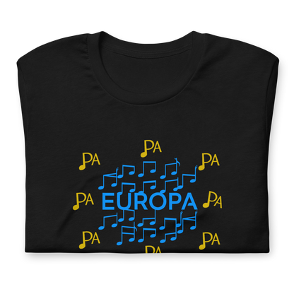 Black Europapa T-shirt